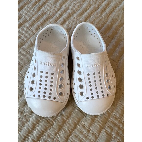 C4 Native Jefferson White Child Shoes - Picture 3 of 10